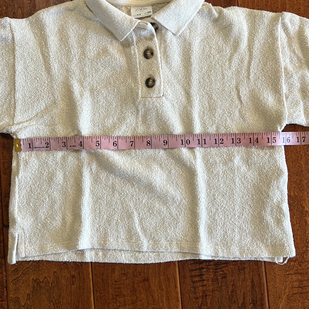 Cropped Collared Top - Picture 5 of 6